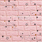 1-30Pcs 77*70/35*30cm 3D Wall Sticker Imitation Brick Bedroom Home Decor Waterproof Self-adhesive DIY Wallpaper for Living Room