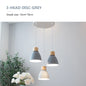 Nordic Macaron Chandeliers E27 Creative Wooden Bedside Lights For Bedroom Study Cafe Bar Restaurant Decor 3 Heads Pendant Lamps