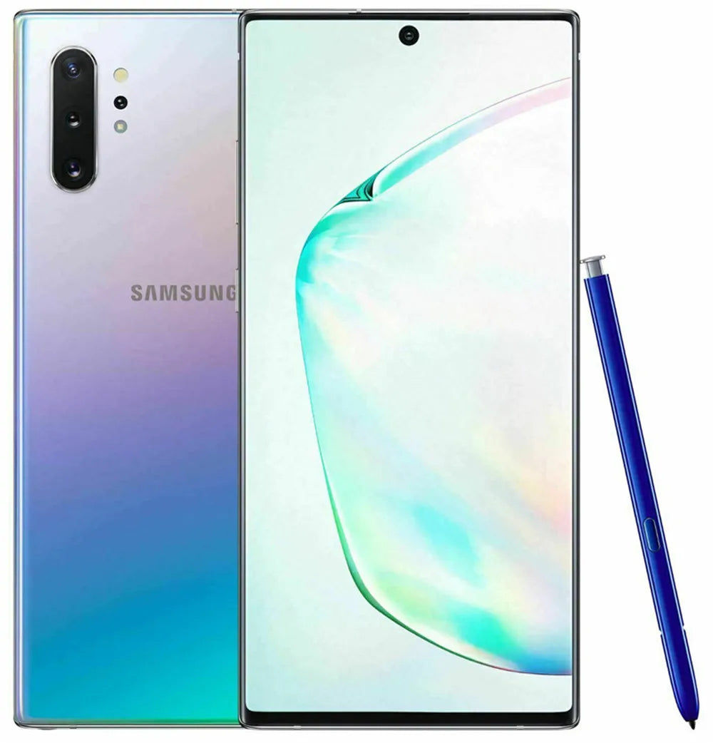 Samsung Galaxy Note10+ N975U1 Note10 Plus 6.8" AMOLED 256/512GB ROM 12GB RAM Snapdragon Fingerprint NFC 4G Original Cell Phone