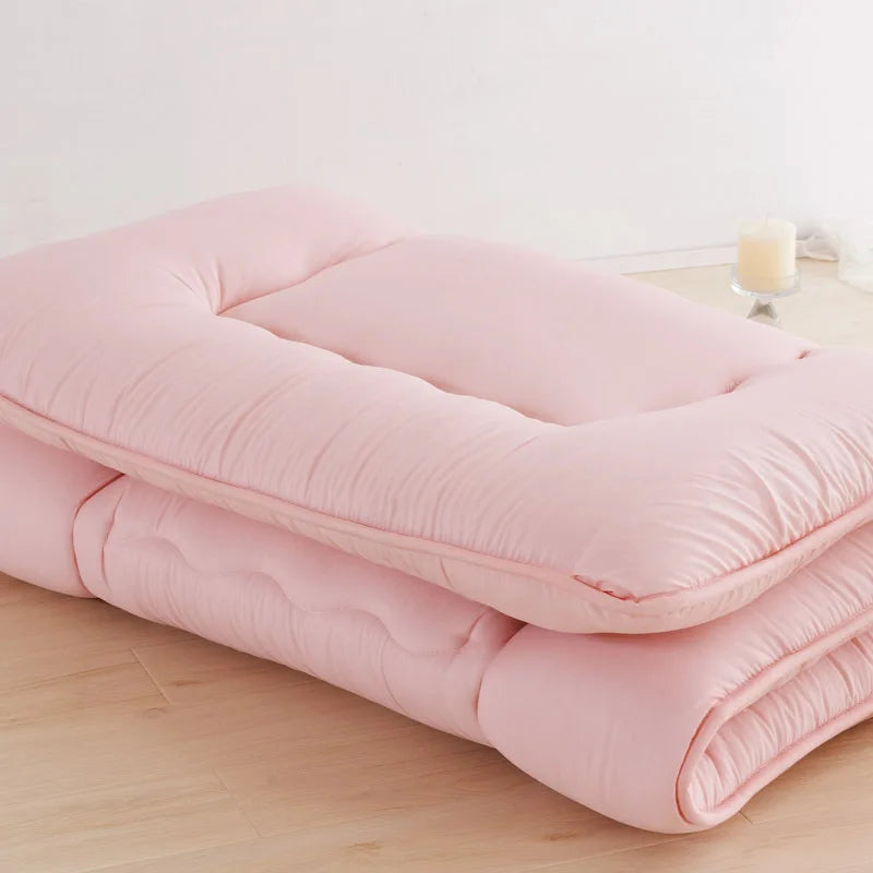 Soft Foldable 8cm Tatami Floor Mat/Pad Fashion Comfy Futon for Dorm/Home Nap Thickened Single Use Sleeping Mattress/Bed