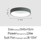 White Grey Modern led Ceiling Lights For Living Room Bedroom Dining Room dimmable Lamp indoor round sqaure Fixtures Lustres