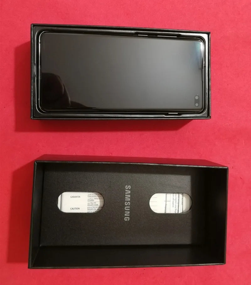 Samsung Galaxy S10 Plus S10+ G9750 Dual Sim 6.4" RAM 8GB ROM 128/512GB Snapdragon NFC 4G LTE Original Android Cell Phone