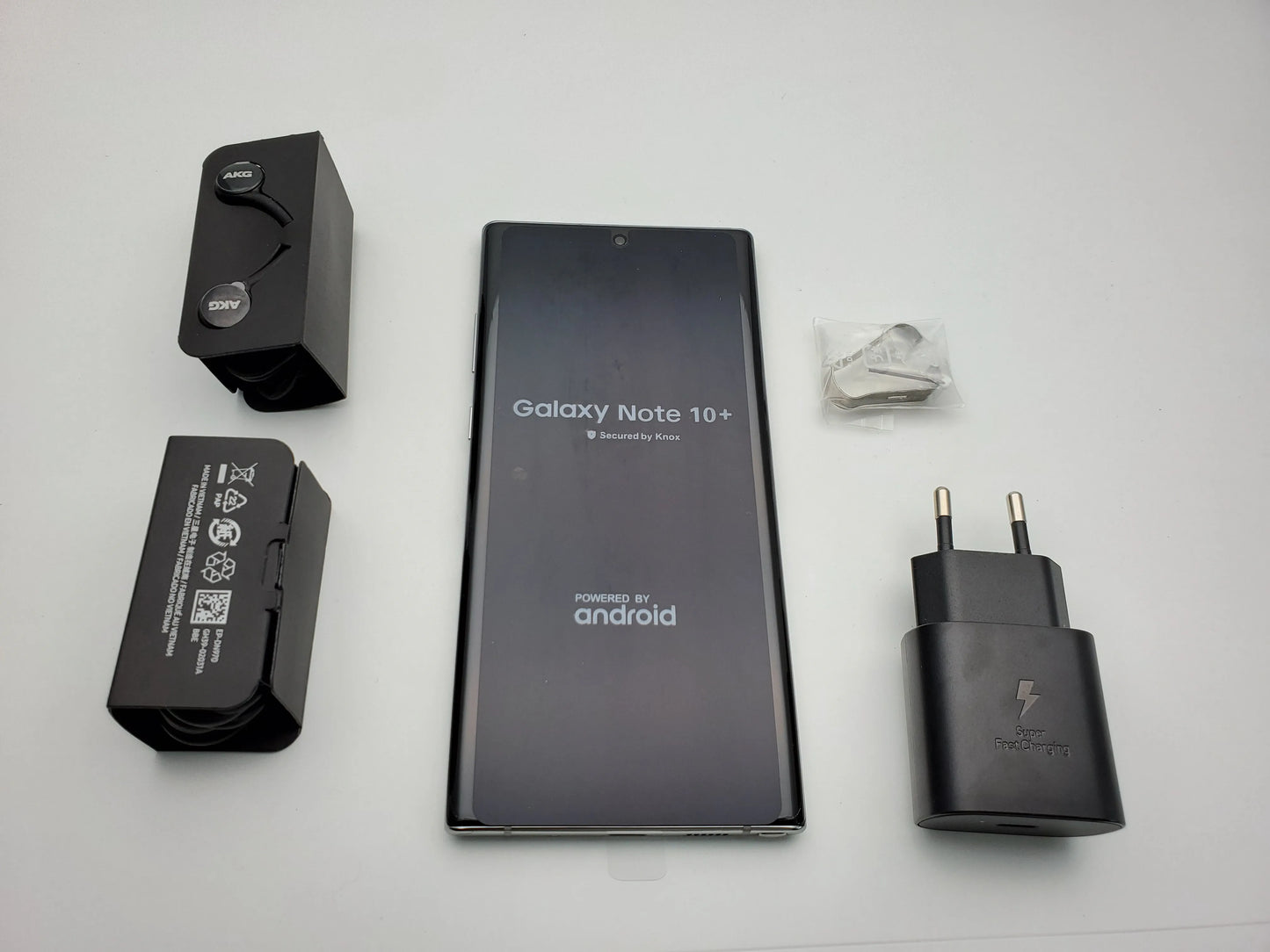 Samsung Galaxy Note10+ N975U1 Note10 Plus 6.8" AMOLED 256/512GB ROM 12GB RAM Snapdragon Fingerprint NFC 4G Original Cell Phone