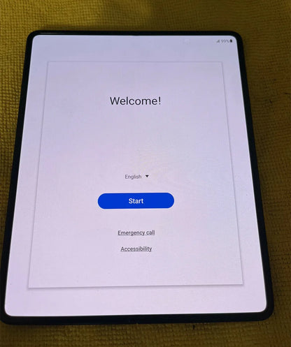 Samsung Galaxy Z Fold3 Fold 3 5G F926U1 F926N F926B 7.6" Foldable AMOLED 12GB RAM 256/512GB ROM NFC Snapdragon 99% Cell Phone