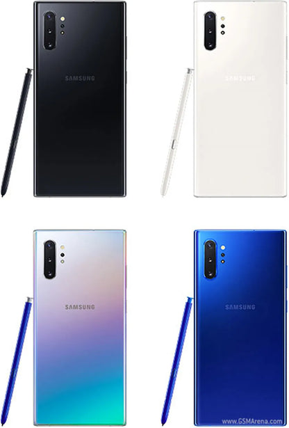 Samsung Galaxy Note10+ N975U1 Note10 Plus 6.8" AMOLED 256/512GB ROM 12GB RAM Snapdragon Fingerprint NFC 4G Original Cell Phone