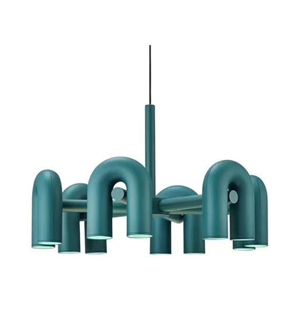 Cirkus scandinavian pendant light LED U-shaped tube chandelier Simple creative lamp Living Room Decoration restaurant lights