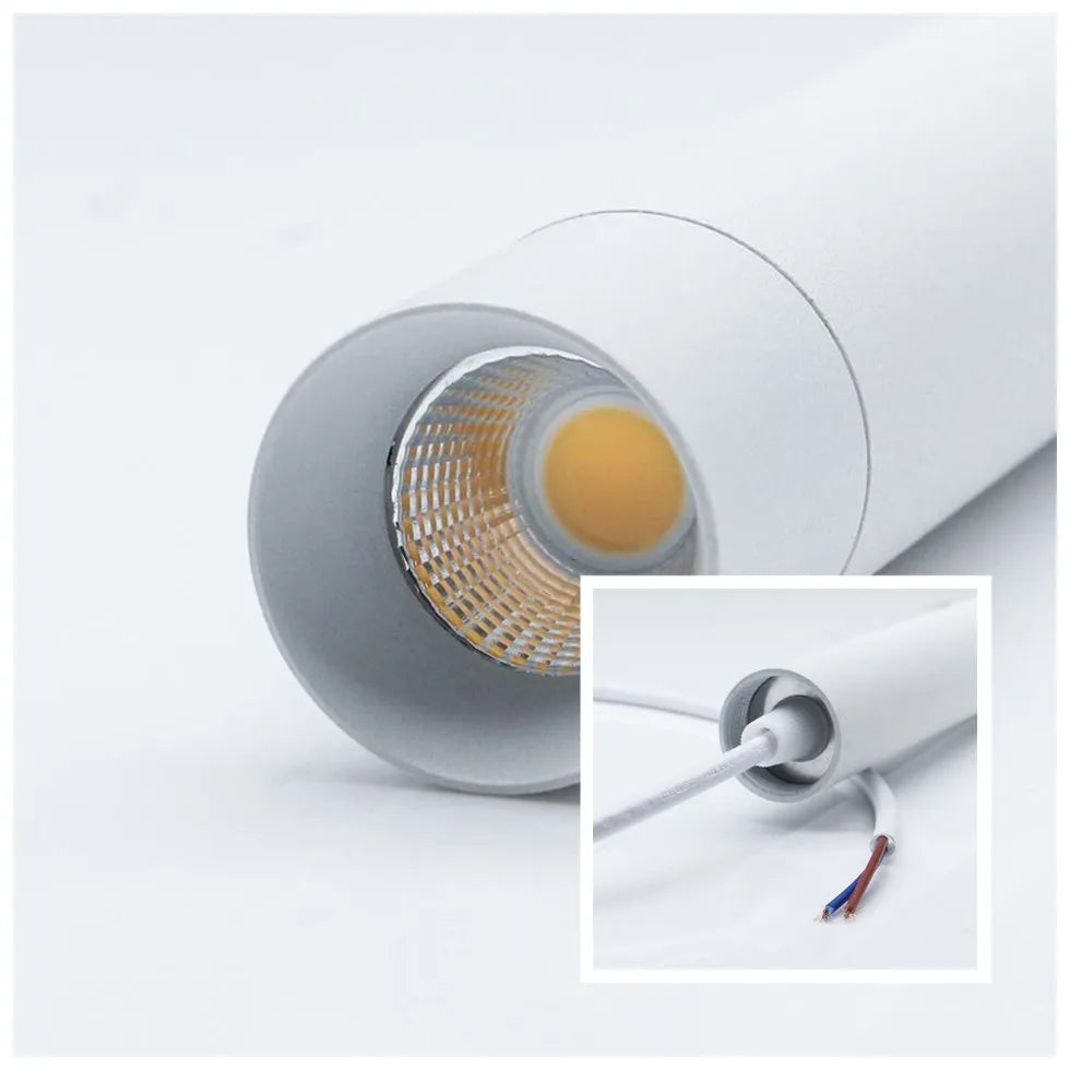 Modern led Pendant Lamp Long Tube Lamp Kitchen Island Dining Room Shop Bar Counter Decoration Cylinder Pipe Pendant Lights