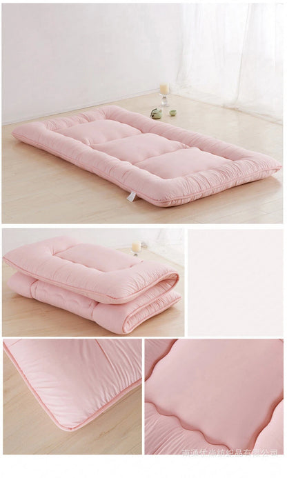 Soft Foldable 8cm Tatami Floor Mat/Pad Fashion Comfy Futon for Dorm/Home Nap Thickened Single Use Sleeping Mattress/Bed