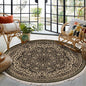 Vintage Round Carpet for Living Room Hand Woven Bedroom Rugs Cotton Linen Tassel Anti Slip Prayer Floor Mat Boho Mandala Carpet