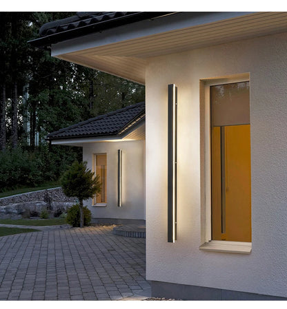 Waterproof LED long wall light ip65 outdoor lighting garden country house balcony light interior wall bedroom living room light