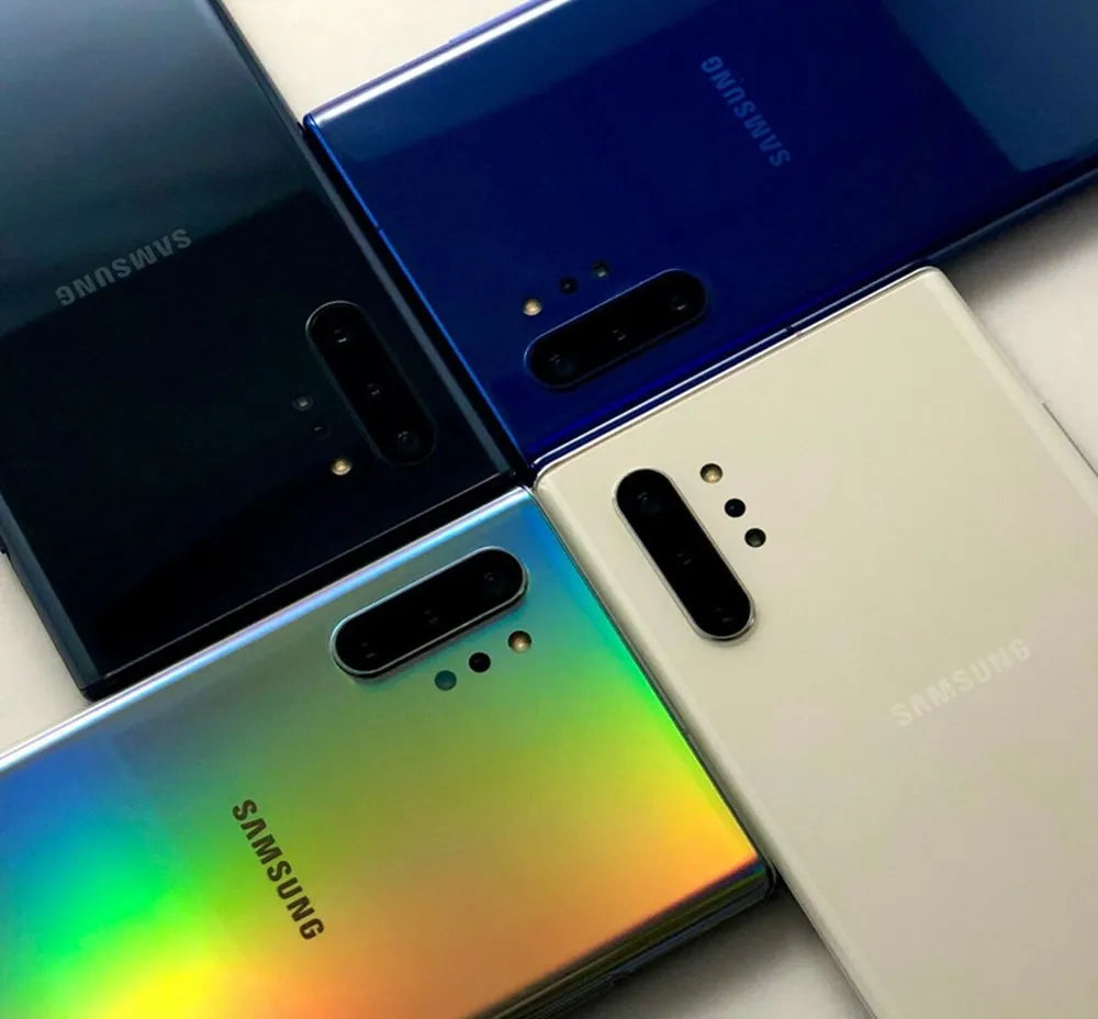 Samsung Galaxy Note10+ N975U1 Note10 Plus 6.8" AMOLED 256/512GB ROM 12GB RAM Snapdragon Fingerprint NFC 4G Original Cell Phone