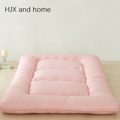 Soft Foldable 8cm Tatami Floor Mat/Pad Fashion Comfy Futon for Dorm/Home Nap Thickened Single Use Sleeping Mattress/Bed