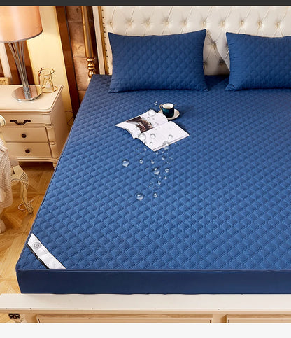 6-Sides Fully Enclosed Mattress Cover Waterproof Mattress Protector High Quality Bed Cover With Zipper Dust-Proof Fitted Sheet