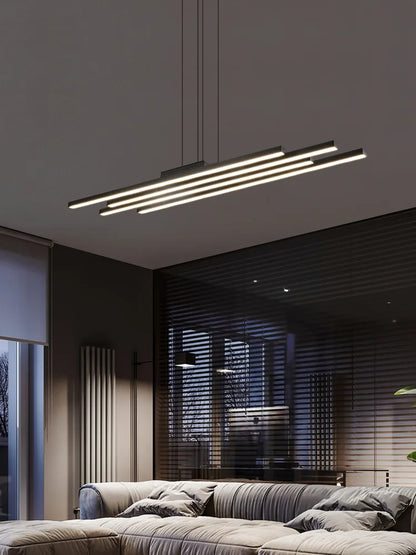 Living room chandelier modern minimalist atmosphere, minimalist light luxury main lamp Nordic lighting package living room lamp