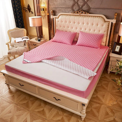 6-Sides Fully Enclosed Mattress Cover Waterproof Mattress Protector High Quality Bed Cover With Zipper Dust-Proof Fitted Sheet