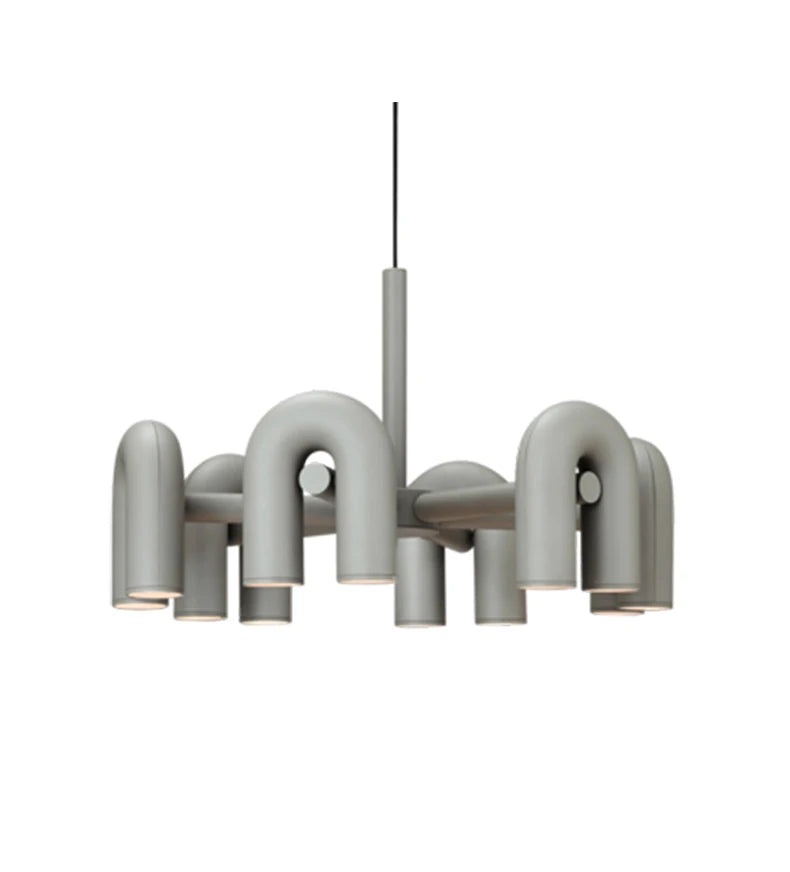 Cirkus scandinavian pendant light LED U-shaped tube chandelier Simple creative lamp Living Room Decoration restaurant lights