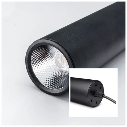 Modern led Pendant Lamp Long Tube Lamp Kitchen Island Dining Room Shop Bar Counter Decoration Cylinder Pipe Pendant Lights