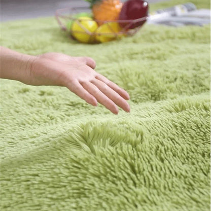 Pink Kids Carpet For Girls Bedroom Decoration Nordic large Living Room's Rugs Fluffy Hall Carpets Soft Plush Nursery Play Mats