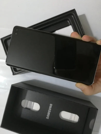 Samsung Galaxy S10 Plus S10+ G9750 Dual Sim 6.4" RAM 8GB ROM 128/512GB Snapdragon NFC 4G LTE Original Android Cell Phone