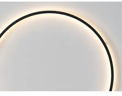 Simple Circle Background Decoration Lamps New Modern LED Wall Lights Living Room Bedroom Bedside Aisle Corridor Indoor Lighting
