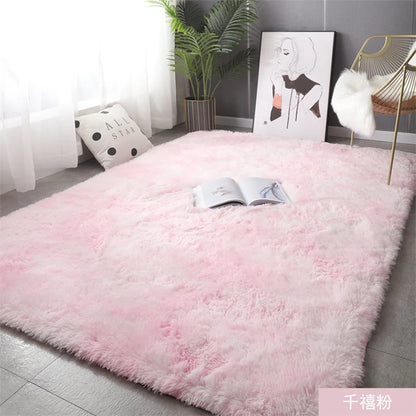 Carpets For Living Room Modern Sofas Grey Fluffy Carpet Bedroom Decoration Anti-slip Furry Large Rug Washable Floor Covering Mat