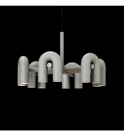 Cirkus scandinavian pendant light LED U-shaped tube chandelier Simple creative lamp Living Room Decoration restaurant lights