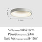 White Grey Modern led Ceiling Lights For Living Room Bedroom Dining Room dimmable Lamp indoor round sqaure Fixtures Lustres