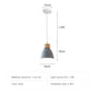 Nordic Macaron Chandeliers E27 Creative Wooden Bedside Lights For Bedroom Study Cafe Bar Restaurant Decor 3 Heads Pendant Lamps
