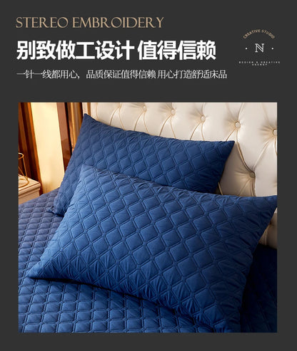 6-Sides Fully Enclosed Mattress Cover Waterproof Mattress Protector High Quality Bed Cover With Zipper Dust-Proof Fitted Sheet