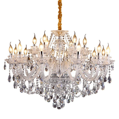 Luxury New K9 Modern Crystal Lustres De Cristal Lamps Chandeliers AC110V/220V Home Decoration Lighting Fixture for Living Room