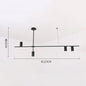 Scandinavian Post-modern wrought iron chandelier LED Creative Designer Tribes Chandelier Dining Room Coffee suspension luminaire