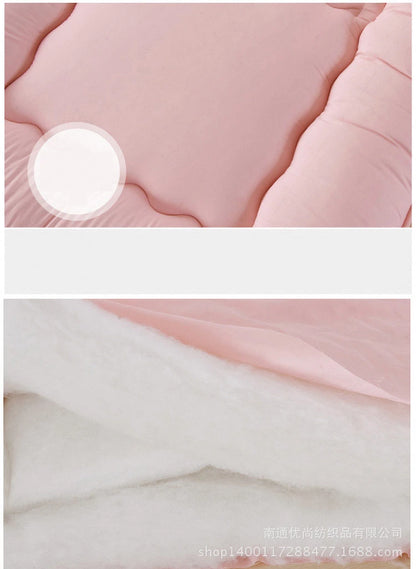Soft Foldable 8cm Tatami Floor Mat/Pad Fashion Comfy Futon for Dorm/Home Nap Thickened Single Use Sleeping Mattress/Bed