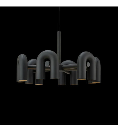 Cirkus scandinavian pendant light LED U-shaped tube chandelier Simple creative lamp Living Room Decoration restaurant lights