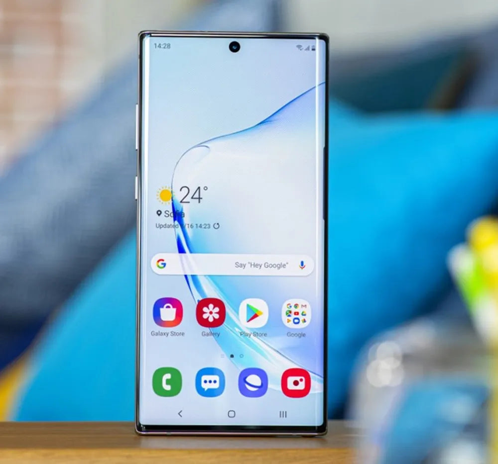 Samsung Galaxy Note10+ N975U1 Note10 Plus 6.8" AMOLED 256/512GB ROM 12GB RAM Snapdragon Fingerprint NFC 4G Original Cell Phone