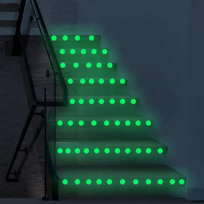 407 PCS Luminous Dot Living Room Children's Room Decoration Fluorescent Wall Stickers Home Wallpaper Bedroom Decoration