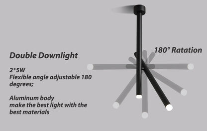 Modern LED Pendant Lights 10W surface Mounted COB living room Bar Kitchen foyer Dining Room Luminaire Adjustable Ceiling Lamp