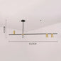 Scandinavian Post-modern wrought iron chandelier LED Creative Designer Tribes Chandelier Dining Room Coffee suspension luminaire
