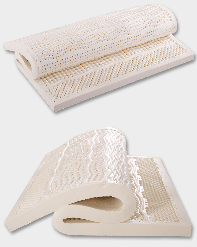 UVR Natural Latex Tatami Mattress Bedroom Foldable Massage Mattress Home Antibacterial Bed Cover King Size Double Full Size