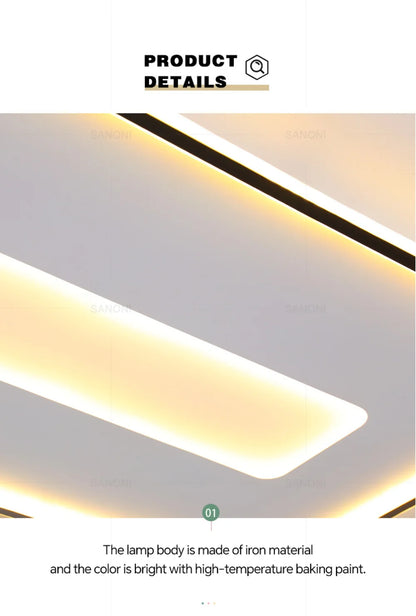 Modern LED Ceiling Light For Bedroom Living Dining Room Study Aisle Balcony Chandelier Indoor Home Decor Lighting Fixture Luster