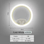 Nordic Modern led Wall Lamps Golden Bird 12w Decorati Bedside Indoor For Wall light Living Room Sofa Background Rotatable Sconce