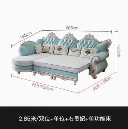 Corner Daiguifei Fabric Sofa Nordic Cozy Lounge Recliner Armchair Sofa Floor Lounge Luxury Divani Da Soggiorno Home Furniture