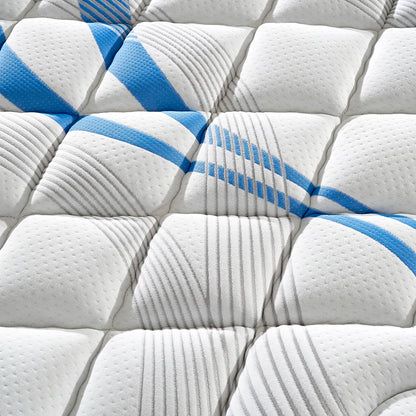 12 Inch Mattress Twin Full Queen King Bed Size Mattresses Medium Firm 7 Zone Pocket Spring Mattress Bedroom Furniture