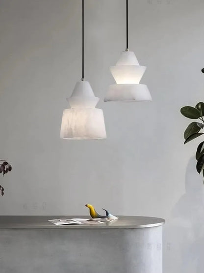 Spanish Marble Wall Lamp Modern Luxury LED Wall Light Creative Living Room Bedroom Corridor Bathroom Villa Wall Decor G9 Bulb
