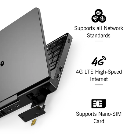 New 2025 version In stock! Original GPD Pocket 4 8.8-inch AMD AI 9 HX 370 64GB RAM 2TB NVMe Mini Laptop Computer for business