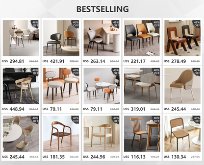 Gamer Chair Cafe Dining Chairs Pack Modern Acrylic Cheerful Outdoor Storage Balcony Furniture Wooden Beauty Salon Nordic Long
