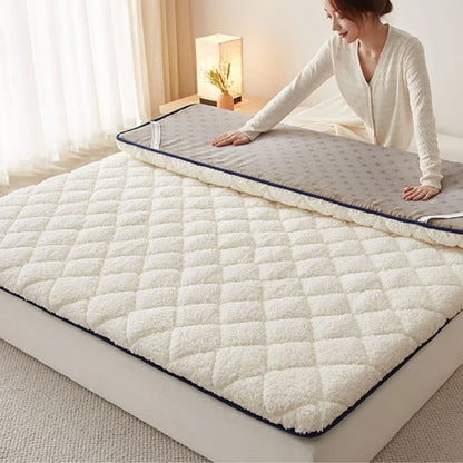 Comfortable Armchair Bed with Tatami Mattress Inflatable Sleeping Mat Single Futon Bed Home or Use