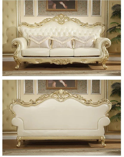 Luxury Furniture Set Living Room Sofa, Wooden Dubai Sofa Set Furniture Price Royal Sofa Set Furniture