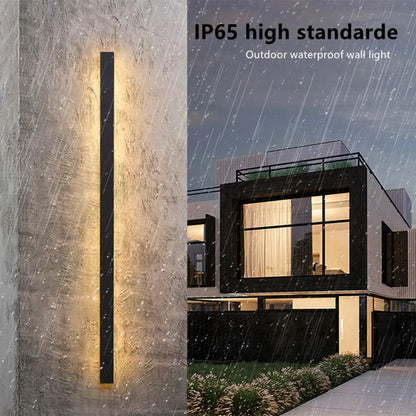 Waterproof LED long wall light ip65 outdoor lighting garden country house balcony light interior wall bedroom living room light