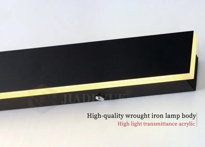 Waterproof LED long wall light ip65 outdoor lighting garden country house balcony light interior wall bedroom living room light