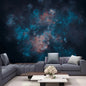 Mysterious Universe Space Starry Sky Blue Star Art Tapestry Wall Hanging Psychedelic Tapestry for Bedroom Living Room Decoration